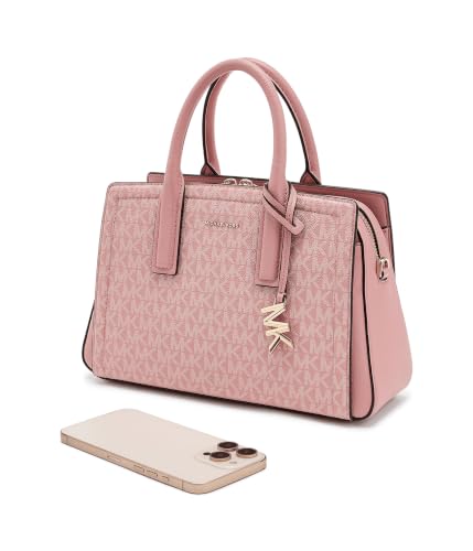 Image of Michael Kors, Womens, Laila Small Satchel, Primrose, One Size