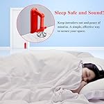 Door Stoppers Security - Portable Door Lock for Travel Anti Theft Door Blocker, Hotel Room Apartment Safety - No Drill Garage Door Brace Devices for Women, Children - Sleep with Peace of Mind - Image 3