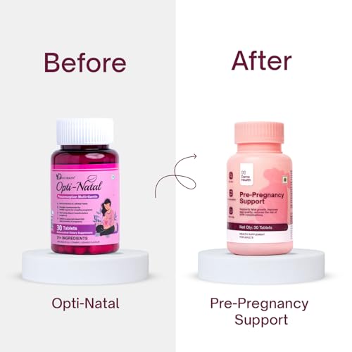 Image of Pre-Pregnancy Support | Preconception Multivitamin Tablets for Women | Folic Acid, Inositol, NAC & Zinc | Boost Egg Quality, Fertility & Prepare Body for Pregnancy | 30 Tablets, 30 Days