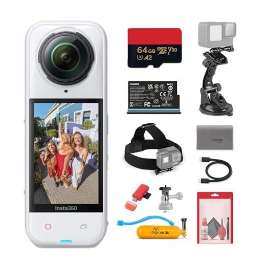 Insta360 X5 8K Action Camera with Accessories