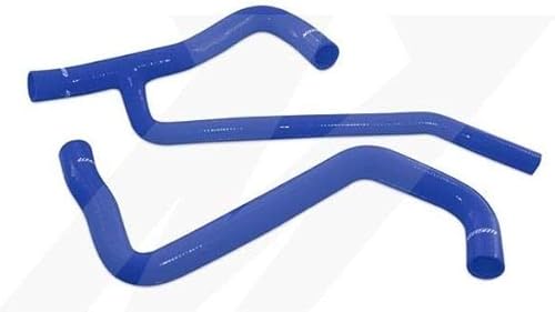 Mishimoto MMHOSE-GT-07BL Kit de manguera de agua de silicona compatible con Ford Mustand V8 GT 2005-2014 azul