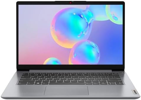 Lenovo Ideapad-1 14" HD Laptop – Intel Celeron N4020-4GB RAM - 128GB, Win 11 - Cloud Gray