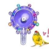 Juguetes De Búsqueda De Alimentos Para Pájaros | Rueda Giratoria Interactiva Y Divertida Para Forraje,Juguete De Dulces Para Pájaros | Para Periquitos Calopsitas Gallinas Alimentador Masticar Terrass