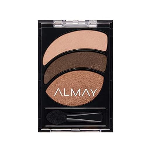 Almay Shadow Trio Eyeshadow Palette, Go Nude, 0.19 Ounce