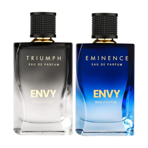 Image of Envy Eminence & Triumph Perfume For Men, 100 ML Each, Pack of 2 |Long Lasting Fragrance