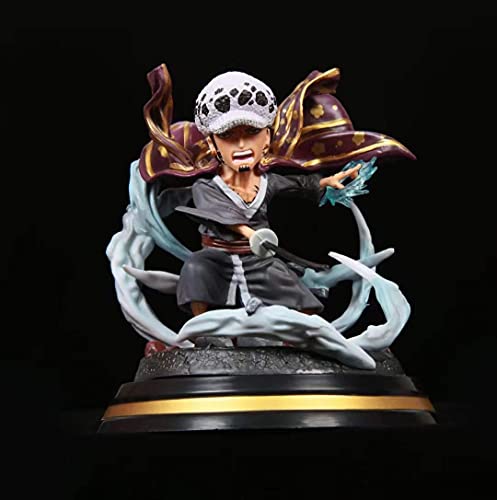 LU-Model One Piece Trafalgar Law Figuras de acción de Anime Estatua Estatuilla Juego de Roles Decoración de PVC Coleccionable Modelo Juguetes Regalo Cover
