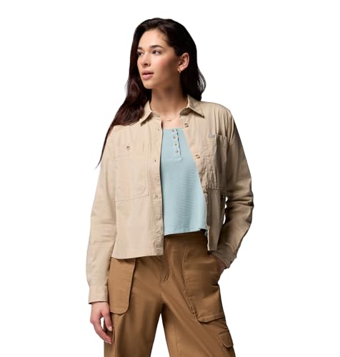 Columbia Women's Brea Falls Woven Long Sleeve4