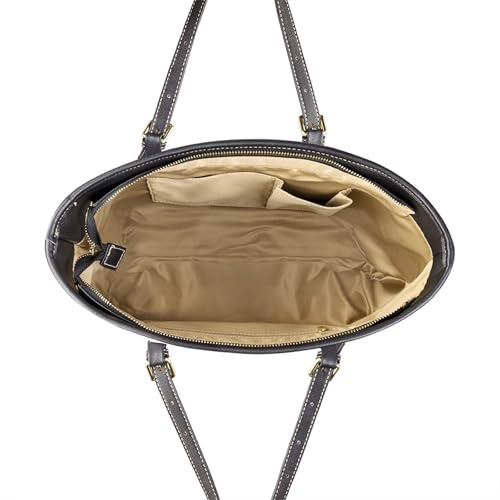 Hobo Tote Bag Purse for Women Boho Ethnic Cats Work Handbags with Zipper, Cow Spots Large Capacity Handle Totes4