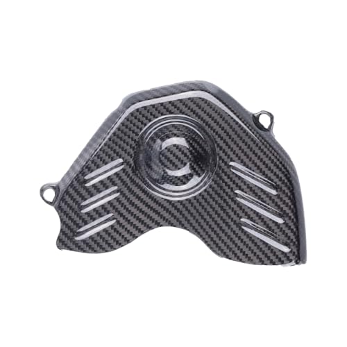 Image of 100% Real 3K Carbon Fiber Sprocket Cover Fit for Honda 2007-2026 CBR600RR CBR 600RR Glossy Twill Weave nt01