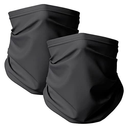 Thermajohn Fleece Neck Warmer Gaiters for Men and Women Unisex Winter Scarf Face Mask Cold Weather Neck Gaiters Men Women