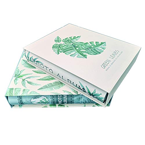 TOTOCAN 10 x 15 cm großes Fotoalbum, 2 Stück, jedes Fotoalbum für bis zu 200 Fotos à 10 x 15 cm, insgesamt 400 Fotos, Familienfotos, Reisen – Baby-Fotoalbum (Blätter) – Bild 6