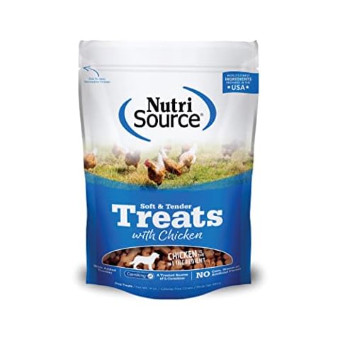 Nutri Source TU80020 14 oz Soft & Tender Chicken Treats for Dogs Cover