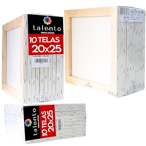 Conjunto de telas de pintura