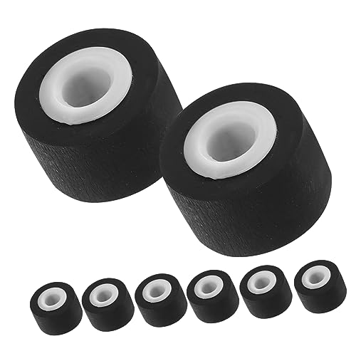 Mikikit 12pcs Recorder Pinch Roller Tape Player Replacement for Cassette Decks Video Machines Audio Devices Essential for Optimal Signal