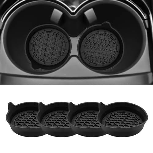 4-Pack Silicone Cup Holder Coasters