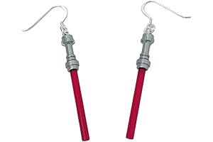 Gold Lightsaber Earrings: A Statement of Galactic Style