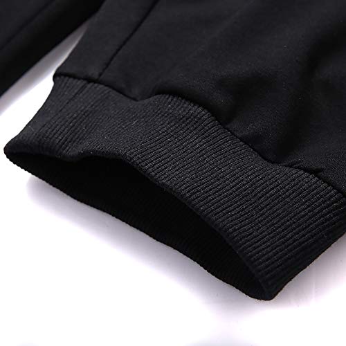 Faskunoie Men's 3/4 Joggers Casual Elastic Short Pants Exercise Summer Shorts With Zipper Pockets Army Green #TOP4