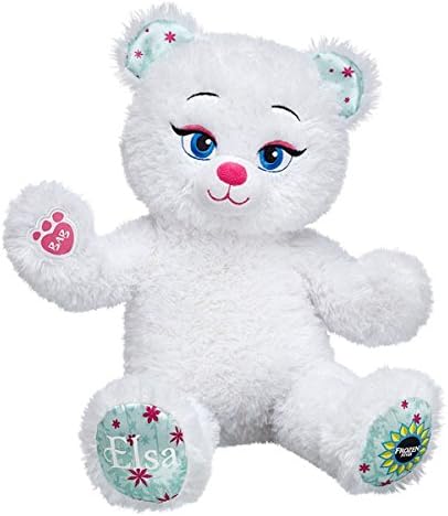 Amazon Co Jp 日本未販売ビルドアベア エルサのサプライズ エルサ ぬいぐるみ 出生証明書付き43cm ディズニー アナと雪の女王 続編 アメリカ限定品 ホビー 通販