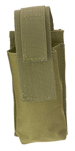 AsaTechmed Tourniquet Pouch Holder EMT EMS Tactical MOLLE Pouch w/Belt Loop Strap and Trauma Shear Slot (Olive Green)