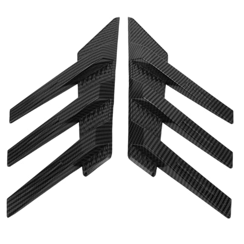 Kit ailerons de coffre et becquet latéral de lunette arrière pour routière