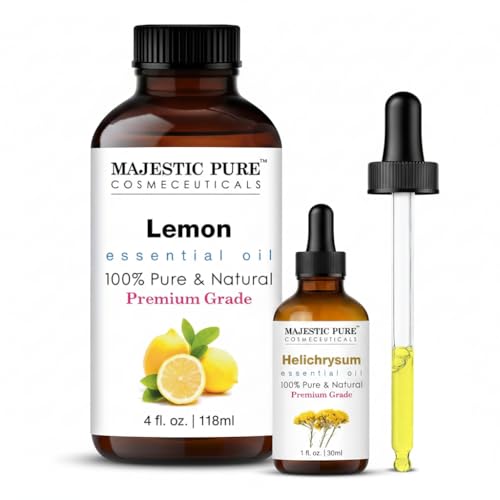 Majestic Pure Aceites Esenciales Helichrysum y Limón