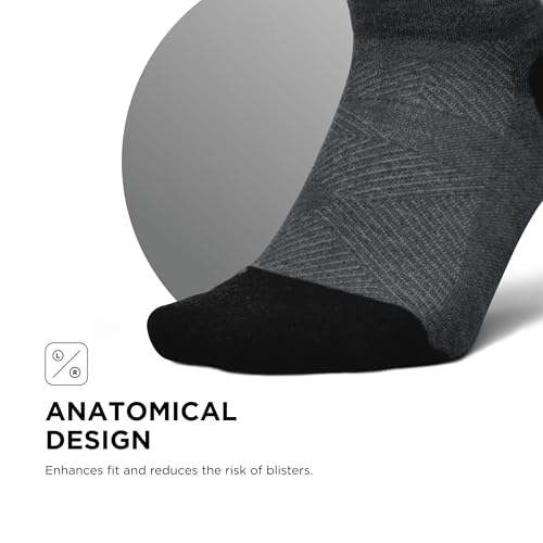 Image of Feetures Elite Max Cushion No Show Tab - Running Socks for Men & Women, Athletic Compression Socks, Moisture Wicking