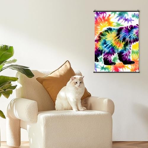 Poster sur toile Bear Dancing grand format decoration murale facile a accrocher - 6