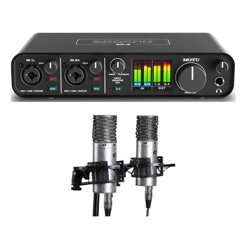 Motu M4 4x4 Audio Interface & Aston Spirit Bundle