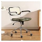 Profitez d'une assise polyvalente avec notre chaise réglable en hauteur avec pieds robustes en bois massif. Le design pivotant à 360° vous permet de vous déplacer sans effort dans votre espace. Ajustez facilement la hauteur du siège de 45,7 cm à 53,3 cm, ce qui le rend parfait pour les utilisateurs de différentes tailles. Idéale pour le bureau à domicile, la salle à manger ou le salon, cette chaise allie style et fonctionnalité de manière harmonieuse.