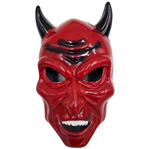 Carnavalife Mascara Halloween Terror, Mascara Diablo Devil Demon