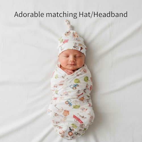 Image of Swaddles for Newborns Baby Blanket Set Ultra-Soft 95% Bamboo Viscose Baby Swaddle for 0-3 Months | Newborn Essentials Must Haves Bamboo Viscose Swaddle Blankets