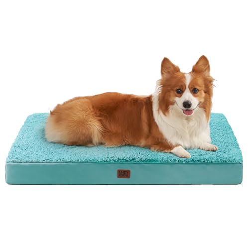 Image of EHEYCIGA Orthopedic Dog Bed Large with Removable Washable Cover, 35x23