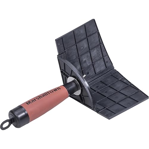 Marshalltown Inneneckenkelle für exakten Winkel, Kunststoff, 102x102 mm, Schwarz, EA917