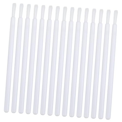 NOLITOY Nylon Lip Brush 100pcs Lipstick Applicators Retractable Lip Wand Makeup Beauty Tools
