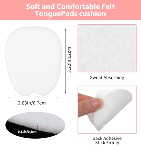 6 Piezas Almohadillas para Lengüeta de Zapato para Mujer miniatura 2