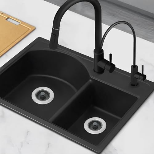 Colador para fregadero 3 en 1, 2 piezas acero inoxidable miniatura 3