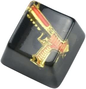 Amazon.com: Golden Gun Unique Weapon Keycaps for Cherry MX Switches ...