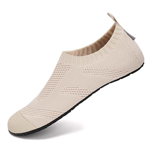 Image of WateLves Womens Barefoot Water Shoes Travel House Slippers for Indoor and Outdoor Aqua Socks for Beach Swim Surf Yoga Dancing Camping Must Haves