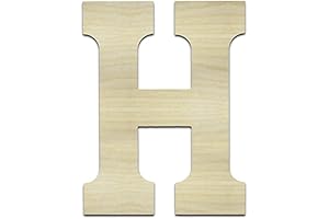24 Inch Wooden Letter Accent For Home Decor