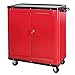 Wózek na narzędzia Szafka na narzędzia do naprawy Szafka metalowa Skrzynia ze sprzętem warsztatowym Wielofunkcyjne skrzynie na narzędzia do naprawy samochodów (kolor: czerwony, rozmiar: 67x39x79cm)