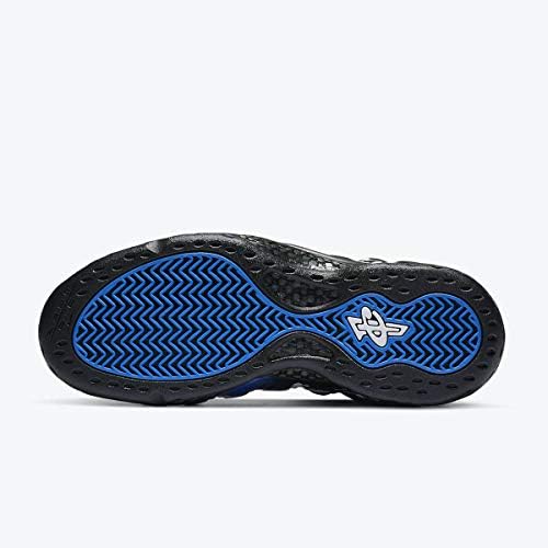 Nike Men's AIR Foamposite ONE Basketball Shoes (Black/White/Aurora Green/Game Royal, Numeric_10) | Image 5