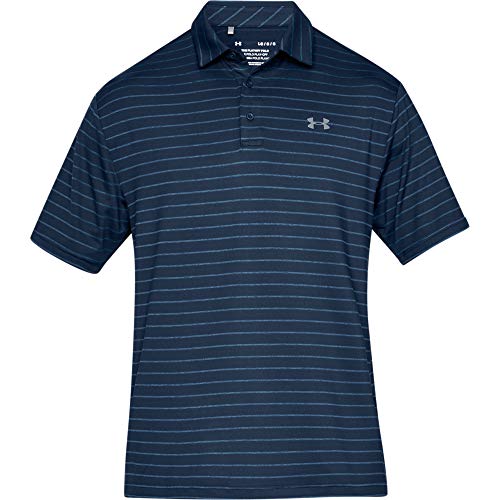 Under Armour Men's Playoff 2.0 Golf Polo , Academy Blue (409)/Pitch Gray , X-Large #TOP4