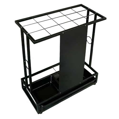 傘立て 店舗用 長傘 15本用 傘収納 組立品 大容量 業務用 傘入れ 水受け取り外し可能 傘置きumbrella stand かさたて 玄関 おしゃれ人気 ブラック