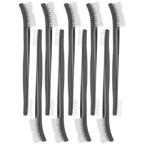 Beavorty Cepillo para Limpieza de Grietas Doble Punta 9 Piezas, Cepillo Pequeño para Espacios Reducidos, Cerdas Plásticas Resistentes para Cocina, Baño y Automoción