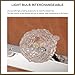 Vanity Lights, Bathroom Crystal Lights Stainless Steel Light Stand Can Be Used for Bathroom Sink Bedroom Study Room Bedside Lighting Tools(2light)