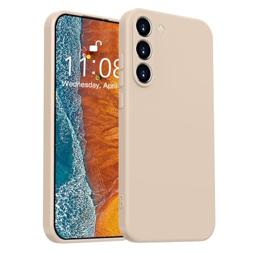 ColasGalys Handyhülle für Samsung Galaxy S23 Hülle Mikrofaserfutter Silikon Slim Kameraschutz Schutzhülle Kratzfest toßf...