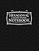 Produktbild Hexagonal Graph Paper Notebook: 1/4 Inch Hexagons: Organic Chemistry Lab Notebook, Design Book, Work Book, Gaming, Mapping, Knitting, Sketch Book - Black Cover