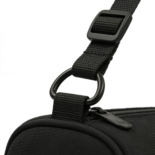 Hebillas en forma de D para correas de cincha negras Wuuycoky accesorios costura 3