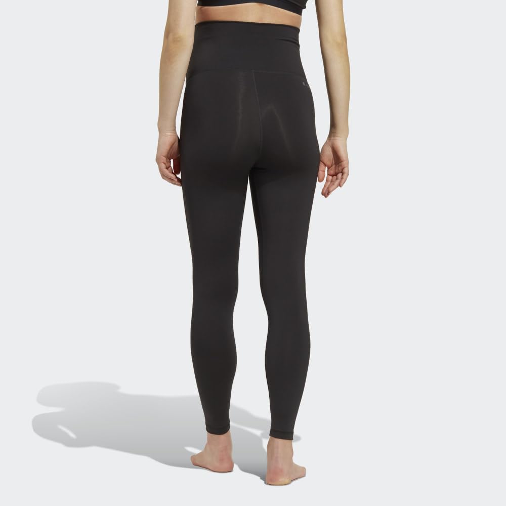 Adidas Women's Mallas 7/8 Yoga (Premamá), Black, 2XL