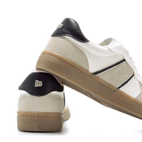 Mtng Para Mujer. 60860 Zapatillas Roy Blanco (40), Plano, Cordones, Casual - 3
